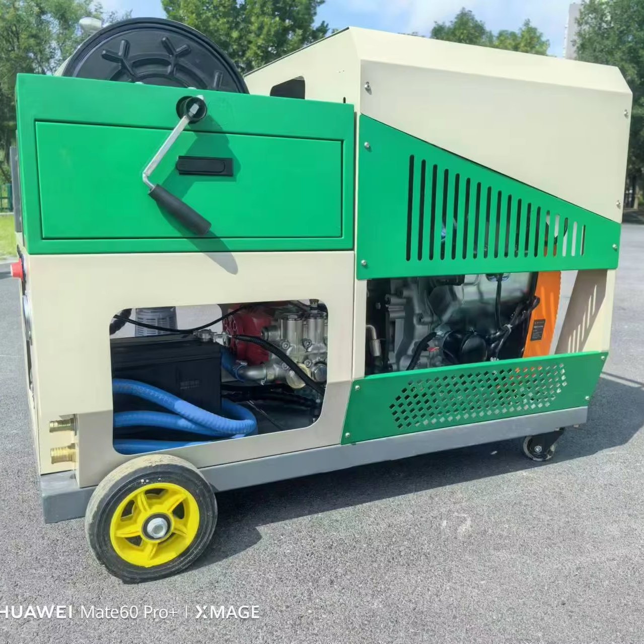 Safety Special Customized pressure Wireless start With shock absorption Horsepower (engine) drain jetting machine duct