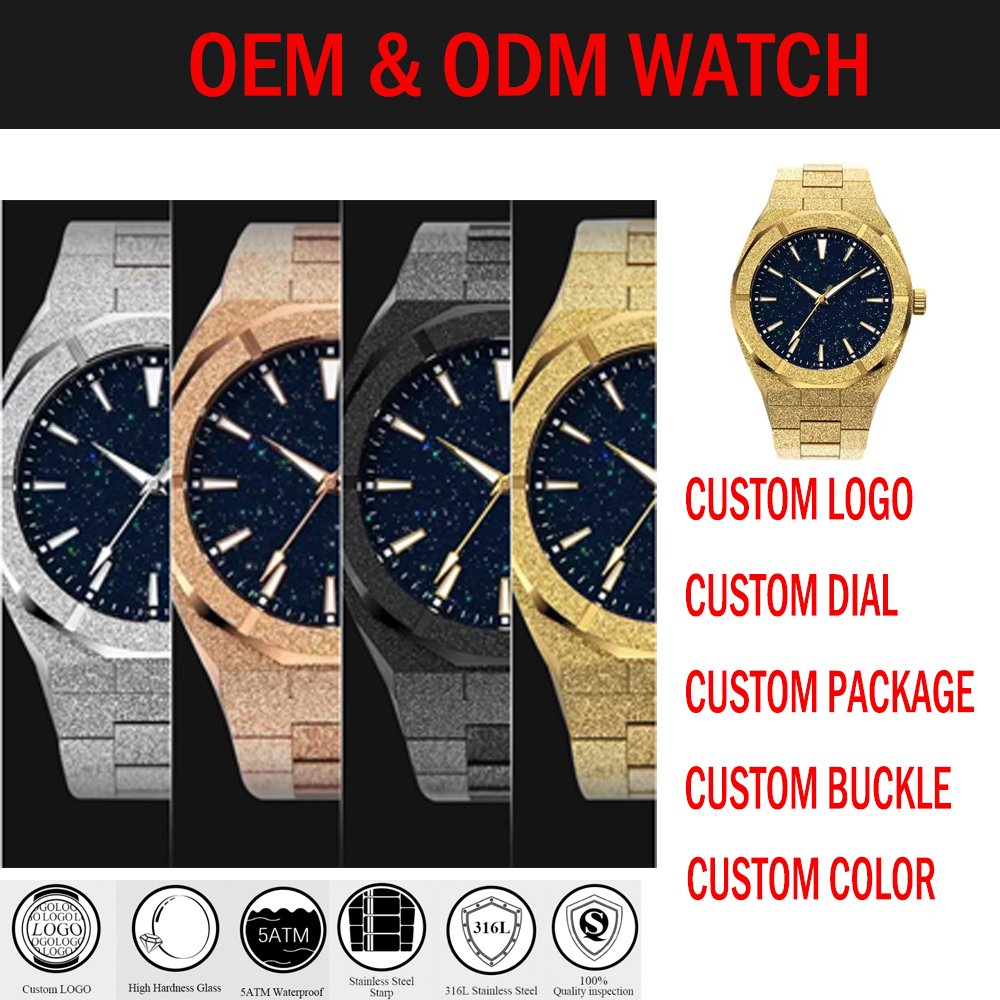 Besseron products 2024 Quartz Watches Stainless Steel Premium Gold Steel Hand Watch Online Shopping Other Watches For Men