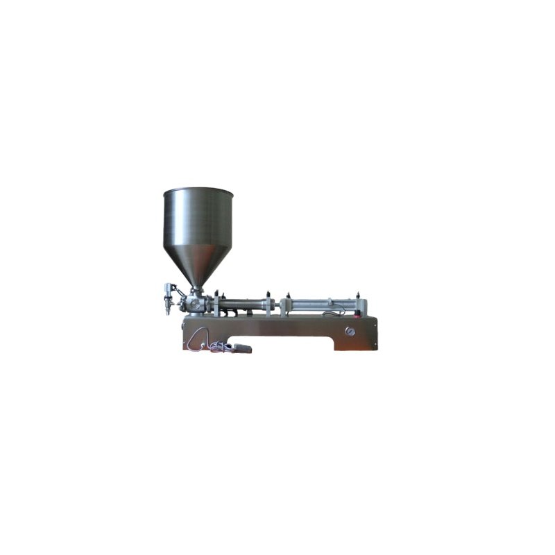 High Quality Semi-automatic Pneumatic gruel/porridge small grain Filling Machine for honey syrup liquid peanut Butter Filling