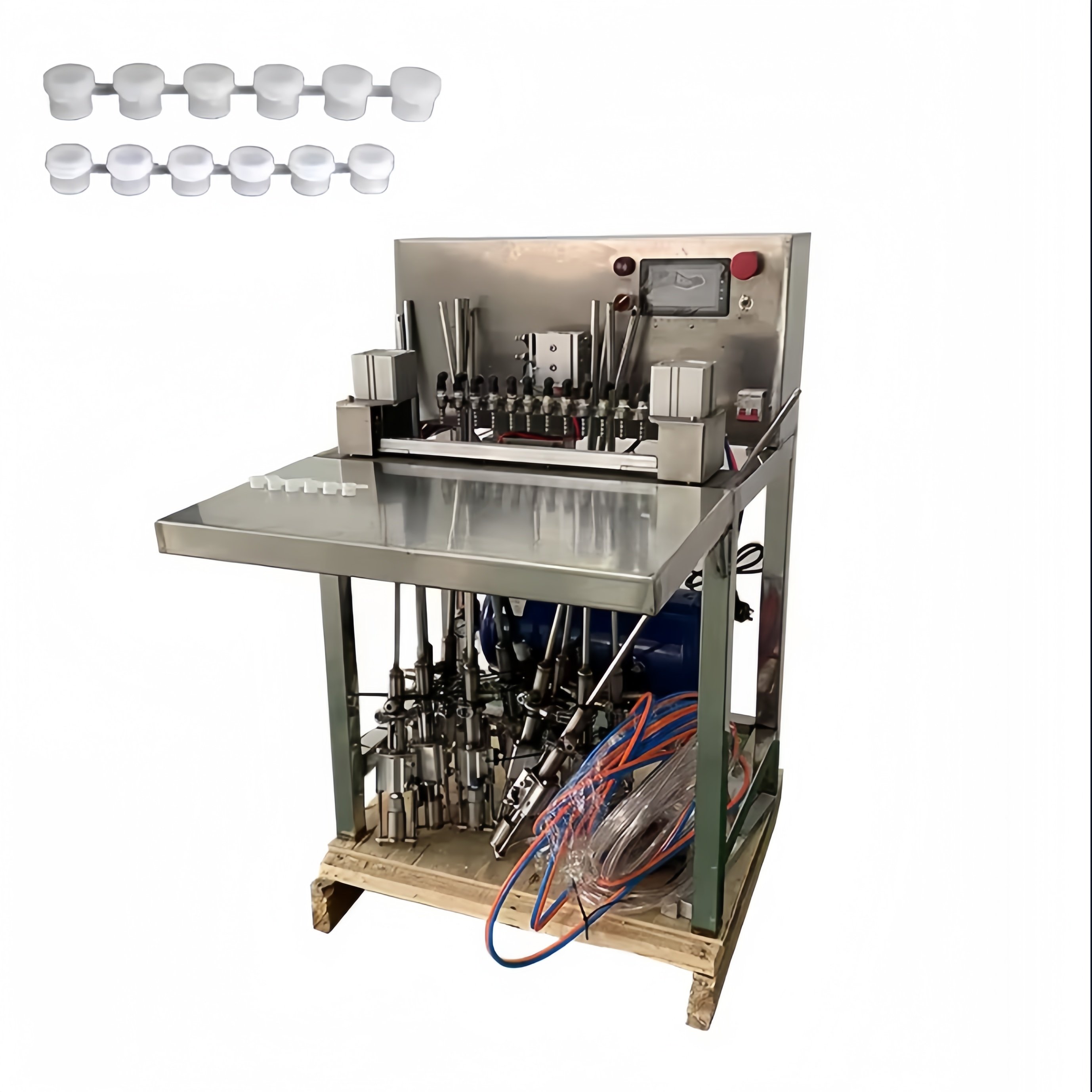 Student 12 color Watercolor bottles joint filler machine Acrylic Pigment Acrylic paints filling packing capping machine