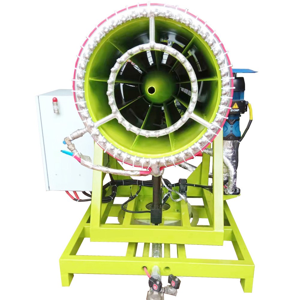PLC Touch screen High-Tech Truck Water Spray Fog Cannon Machine Mist Cannon for dust suppression