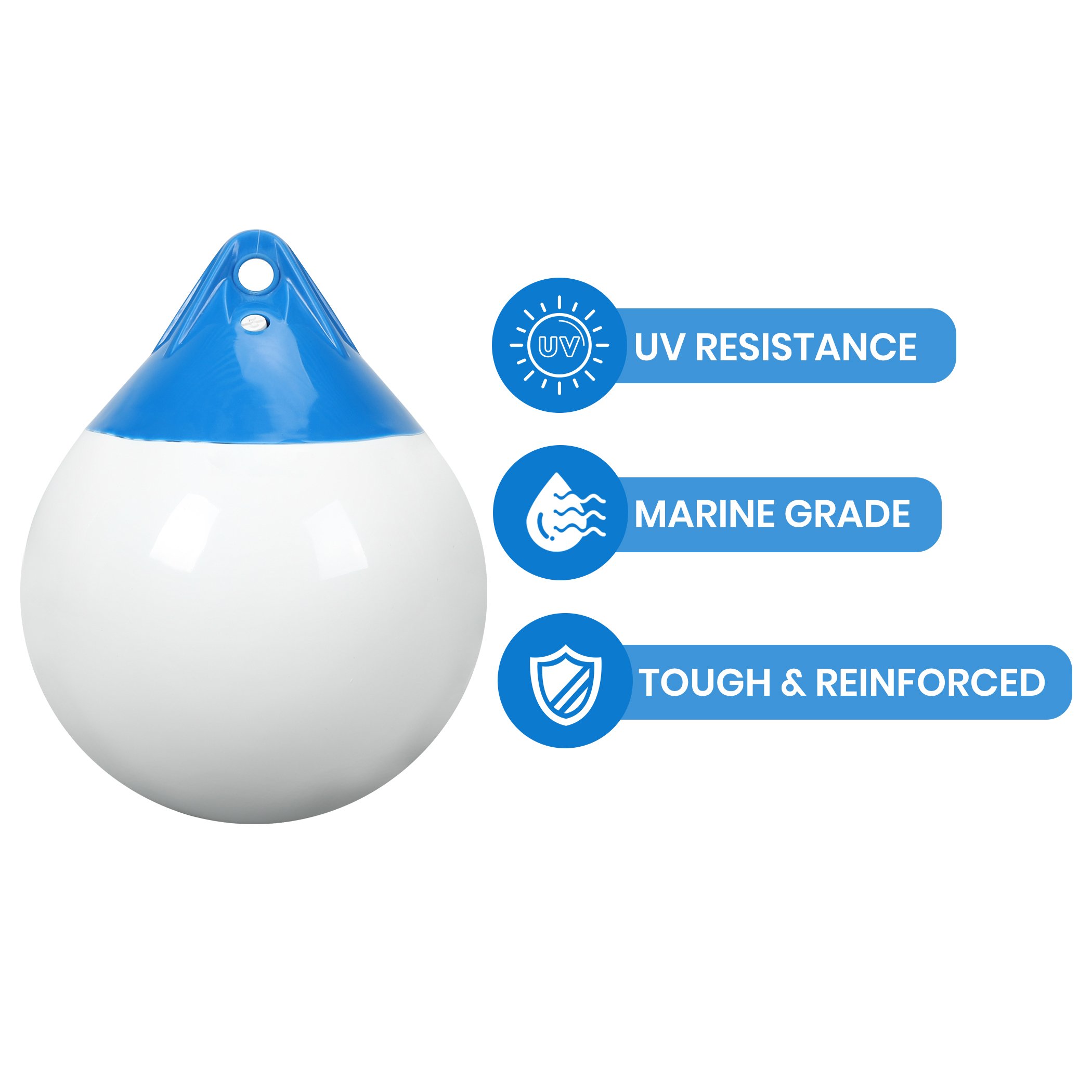 Inflatable Fender Floating Fishing Buoy Marine Bumper Ball Mooring Buoy Inflatable Boat Fender