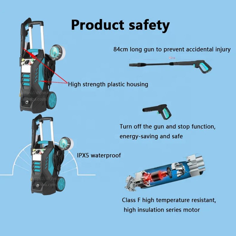 SJ32 Pressure washer high pressure cordless high pressure car washer rechargeable with CE