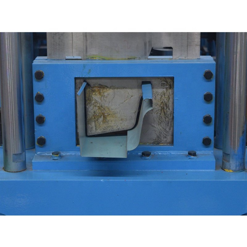 Fully Automatic Portable Seamless Roof Half-round Rain Water Gutter Cold Roll Forming Machine