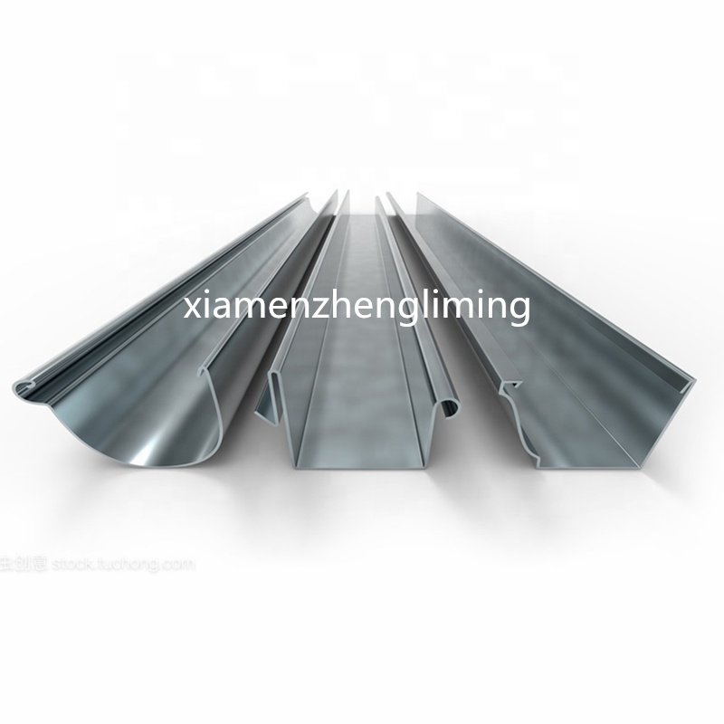 Fully Automatic Portable Seamless Roof Half-round Rain Water Gutter Cold Roll Forming Machine