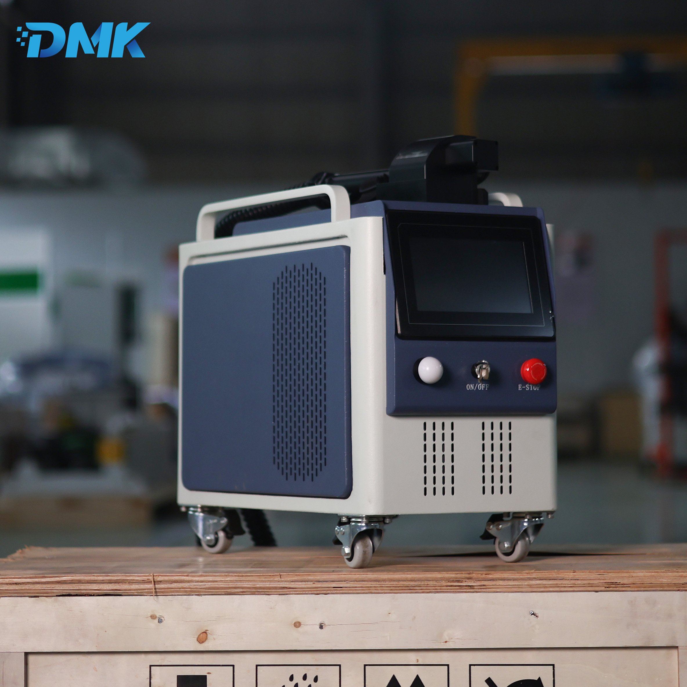 DMK New Style 200W jpt MOPA Pulse Fiber Laser Cleaner Laser Cleaning Machine for Rust Paint oil grease dust on different Materia