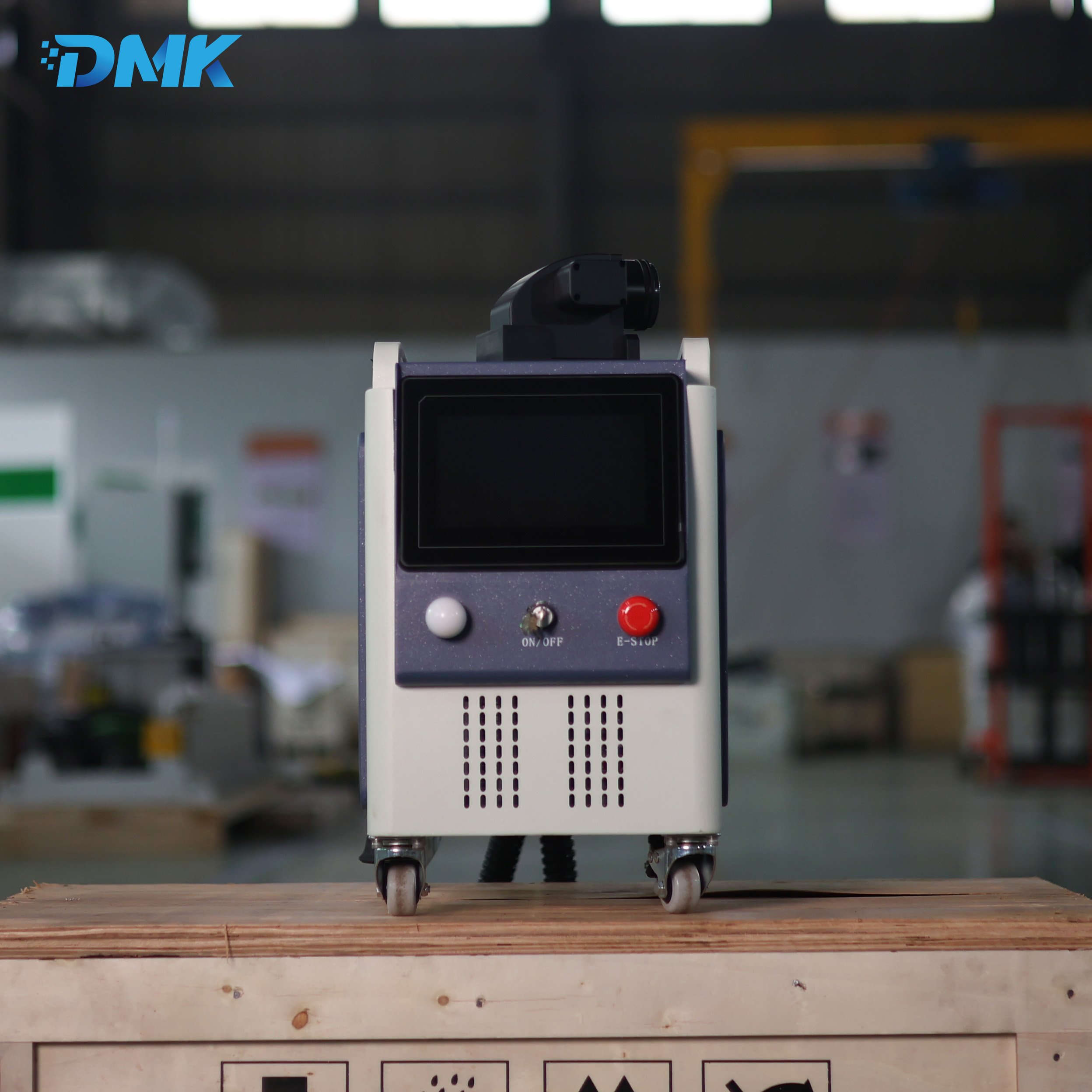 DMK New Style 200W jpt MOPA Pulse Fiber Laser Cleaner Laser Cleaning Machine for Rust Paint oil grease dust on different Materia