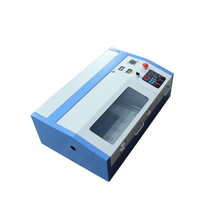 3020 CNC Rubber Stamp Portable 40w 50W Co2 Laser Engraving Machine