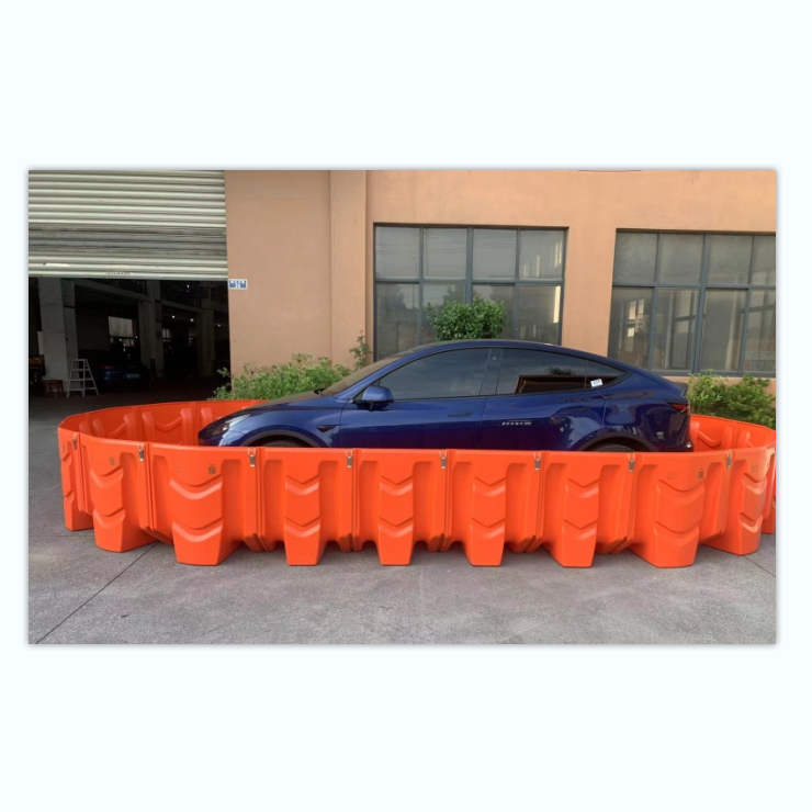 Emergency rescue combined flood control board household thickened water baffle flood prevention plastic doorstop
