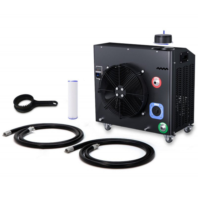 Cold Plunge Chiller Ice Baths Chiller Water Cooling Machine for Bath Tub Spa Tubs Seafood Pond Thermostat Pool Cooling Machine