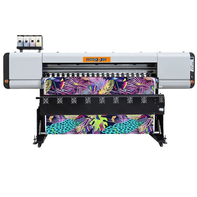 China Industrial Digital Inkjet Textile Polyester Fabric Large Format Dye Sublimation Printer Printing Machine