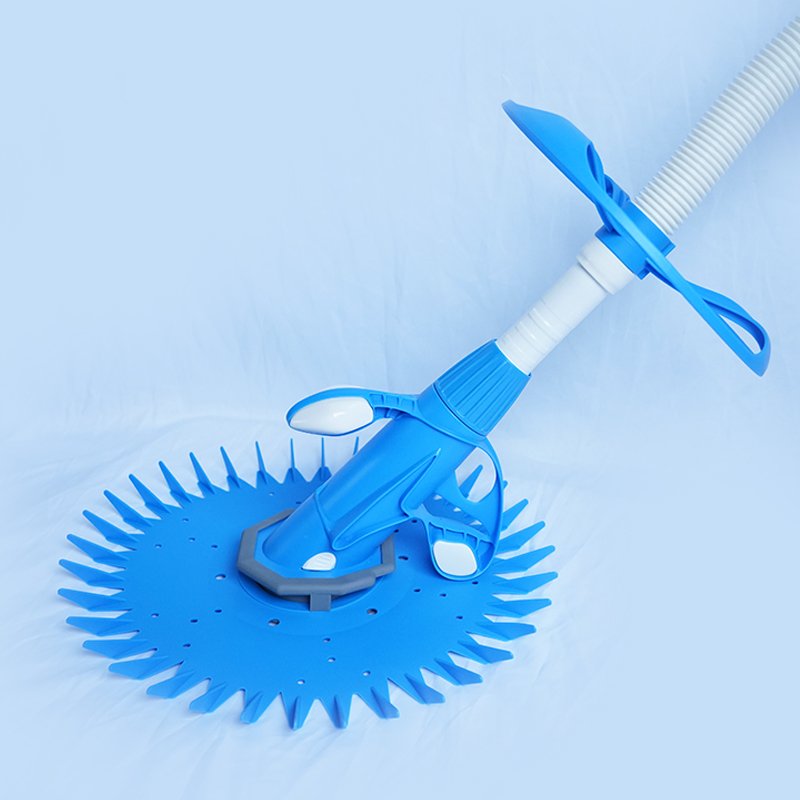 Swimming pool equipment accessories climbing Wall Automatic pool cleaner for inground pool with 10M hoses