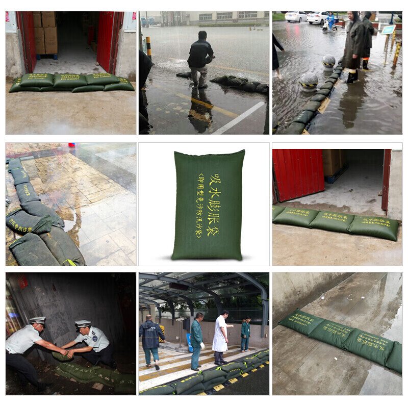 Self Inflatable Flood Barrier Flood Barrier Garage Door Sand Bags water Barrier Flood For Safe