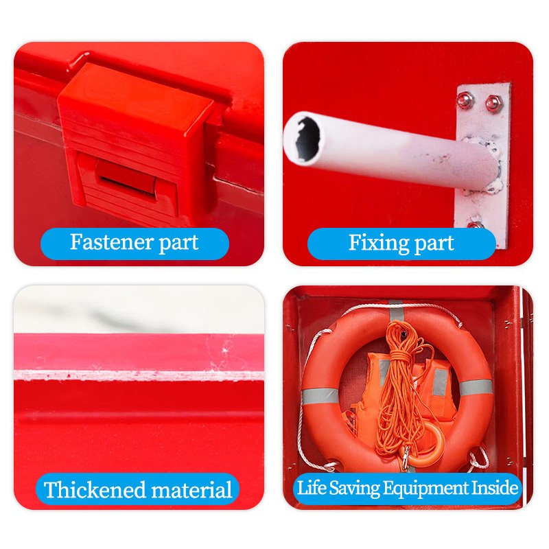 Manufacture water rescue equipment Various Styles Life Saving Supplies Storage Box