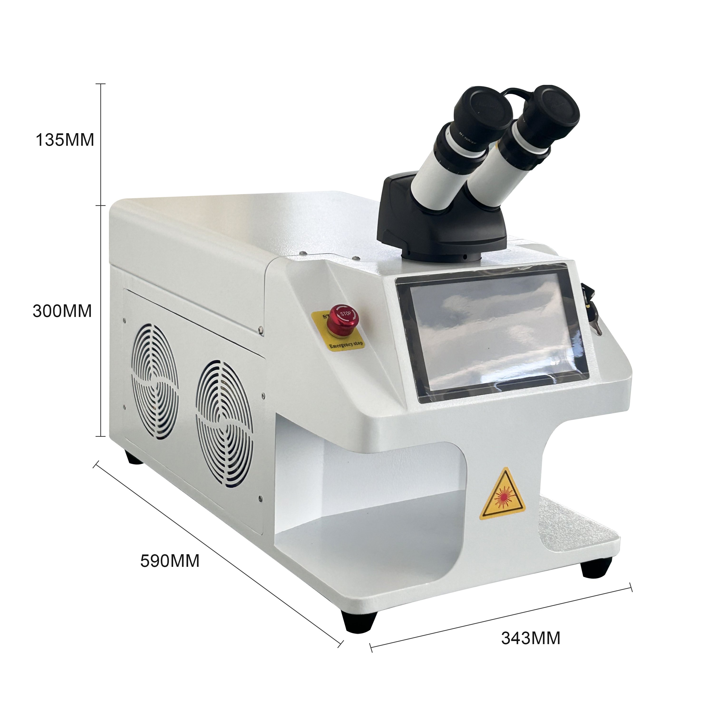 Fast delivery Mini Gold, Silver, Titanium Jewellery Soldering Machine 100W 200W Clear CCD Camera Microscope welding machine