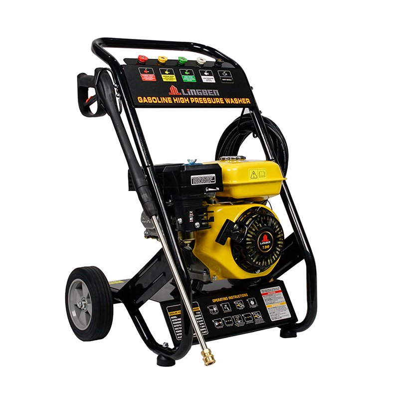 Lingben 13HP Jet Power Engien Gasoline Washer Pressure Cleaner Gasoline Steam High Pressure Car Washer