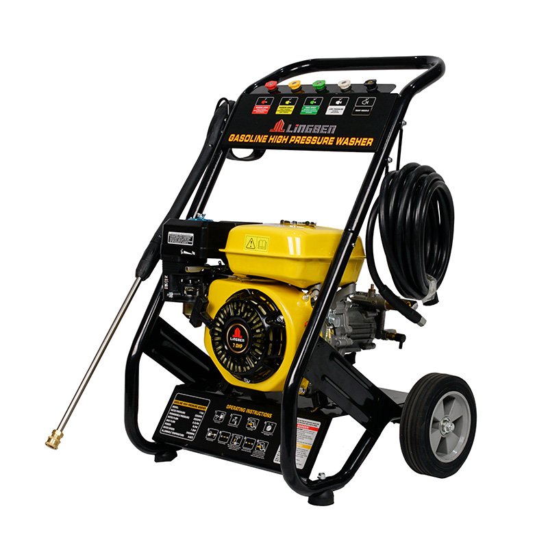 Lingben 13HP Jet Power Engien Gasoline Washer Pressure Cleaner Gasoline Steam High Pressure Car Washer