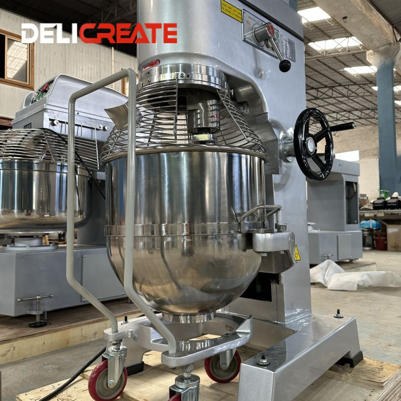 3 Speeds Planetary Dough Mixer Tabletop 60 Liter Cake Mixer Flour Kneader Machine Pizza Dough Mixing Machine