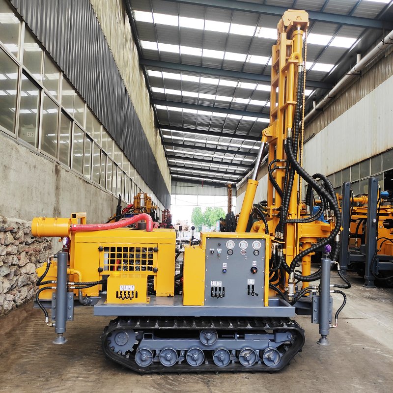 Heavy Duty Diesel Engine Deep Well Drilling Rigs For Geotechnical Investigations