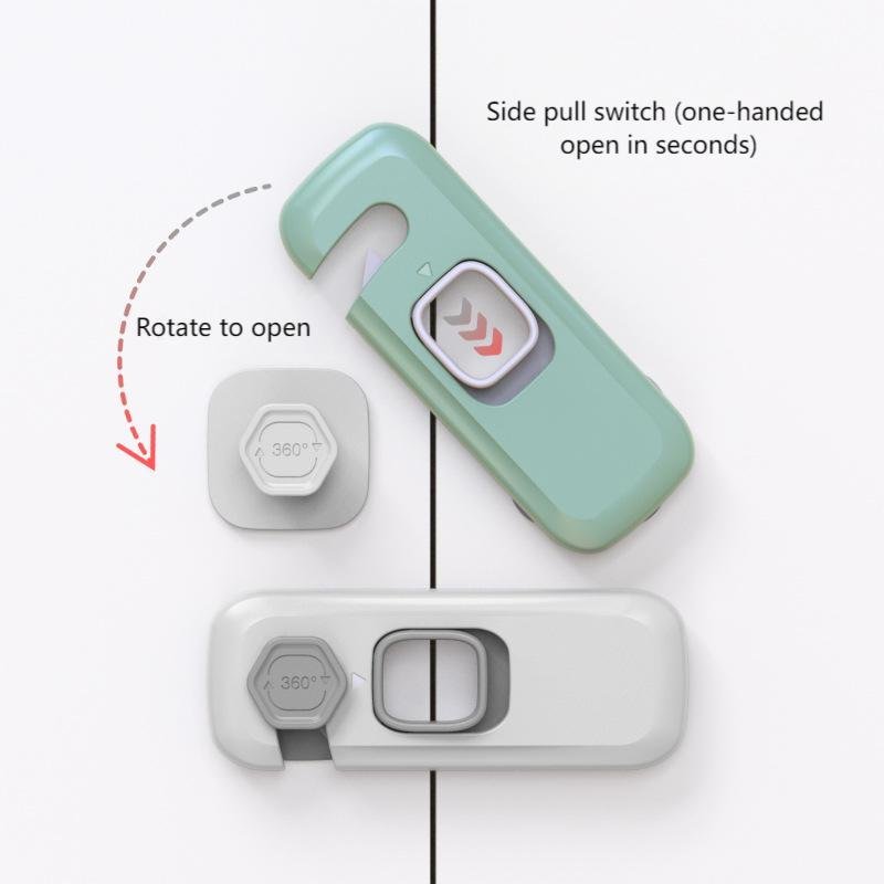 New Product Child Proof Refrigerator Lock Baby Locks Child Safety Cabinet Proofing Safe Quick and Easy Adhesive