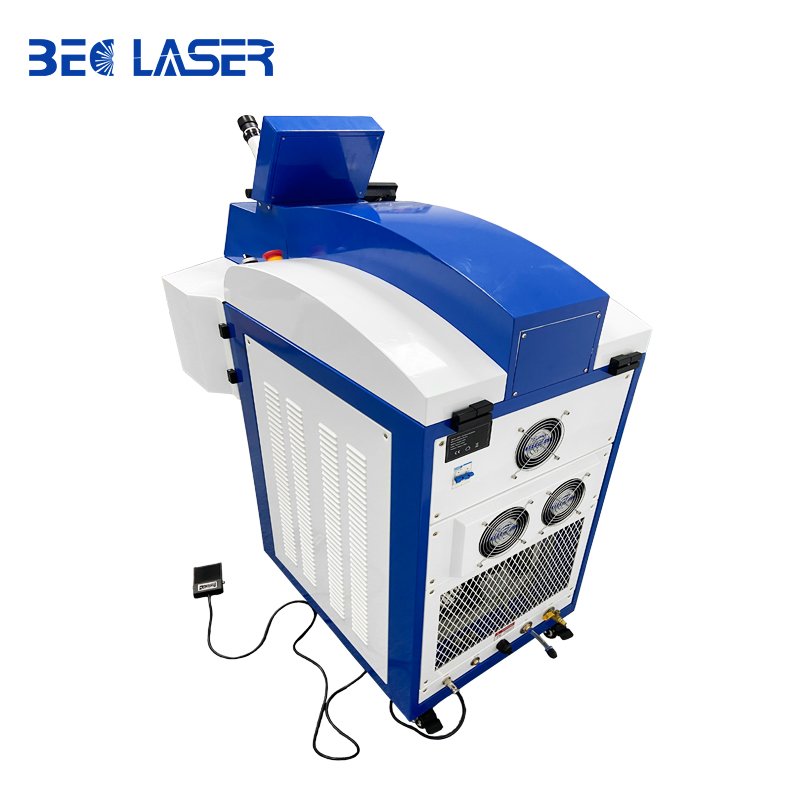 200W Integrated inbuilt water chiller Jewelry laser welder laser welding machine with CCD Monitor for jewelry welding repair