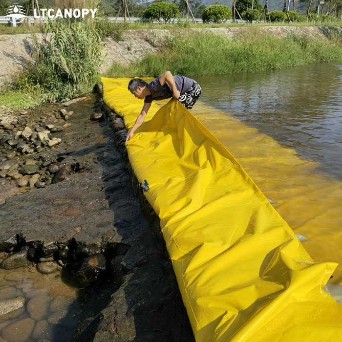 Litong Around Residential Flood Protection Self-rising water Gate Flood Barrier