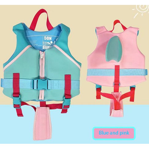Xiamen Life Jacket for Kids Floating Safety Swimsuits Adjustable Strap Swimming Vest
