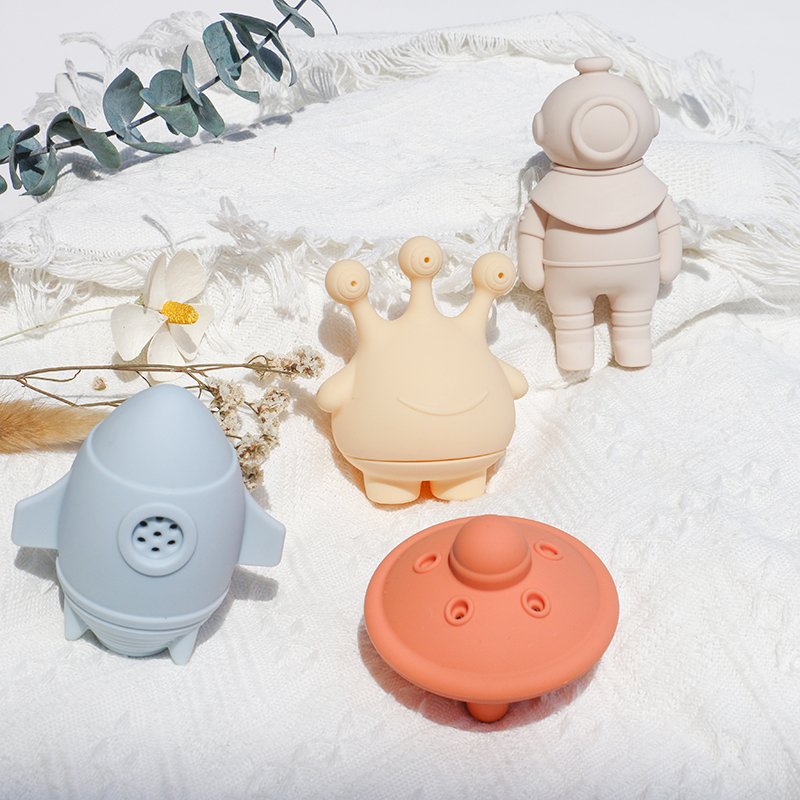 Water Spray Shower Bath Toys For Babies Non Toxic Baby Bath Toys Kids Activity Baby Swimming Floating Bath Shower Silicone Toys