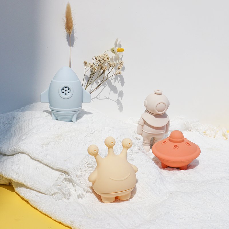 Water Spray Shower Bath Toys For Babies Non Toxic Baby Bath Toys Kids Activity Baby Swimming Floating Bath Shower Silicone Toys