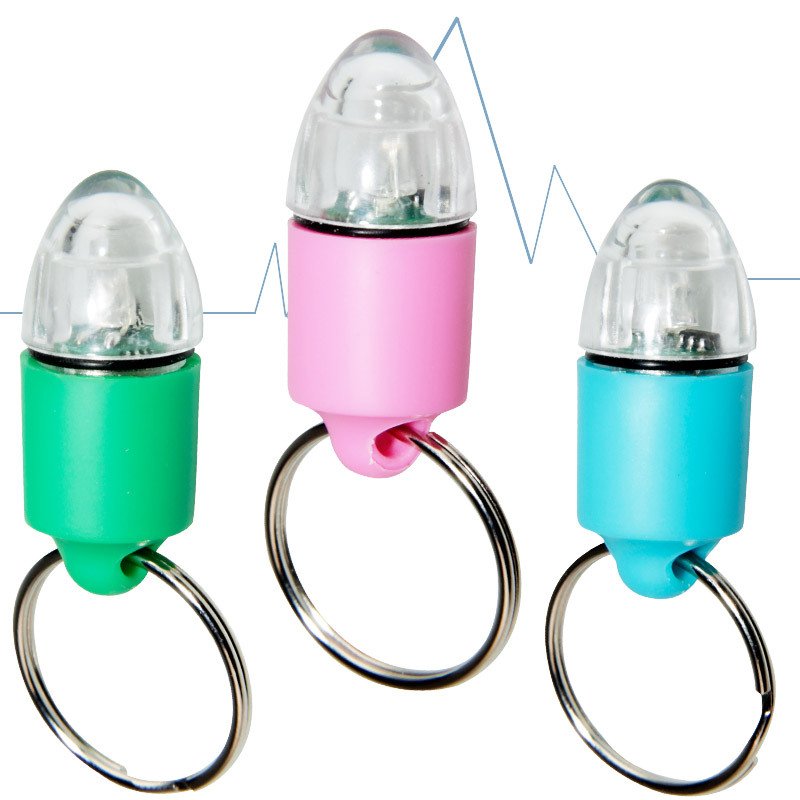 multi-functions LED round water resistant luminous bright flashing dog pendant slip night safety guiding light for pet collar