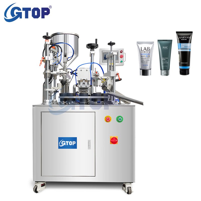fully automatic widely used ultrasonic soft tubes filling sealing machine for cosmetics food