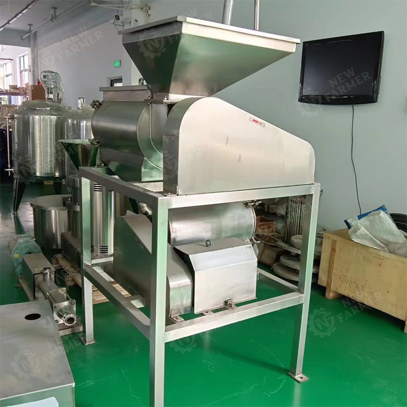 Mango Dual Channel Pulp Juicer Extractor Passion Fruit Tomato Sauce Making Machine For Sale