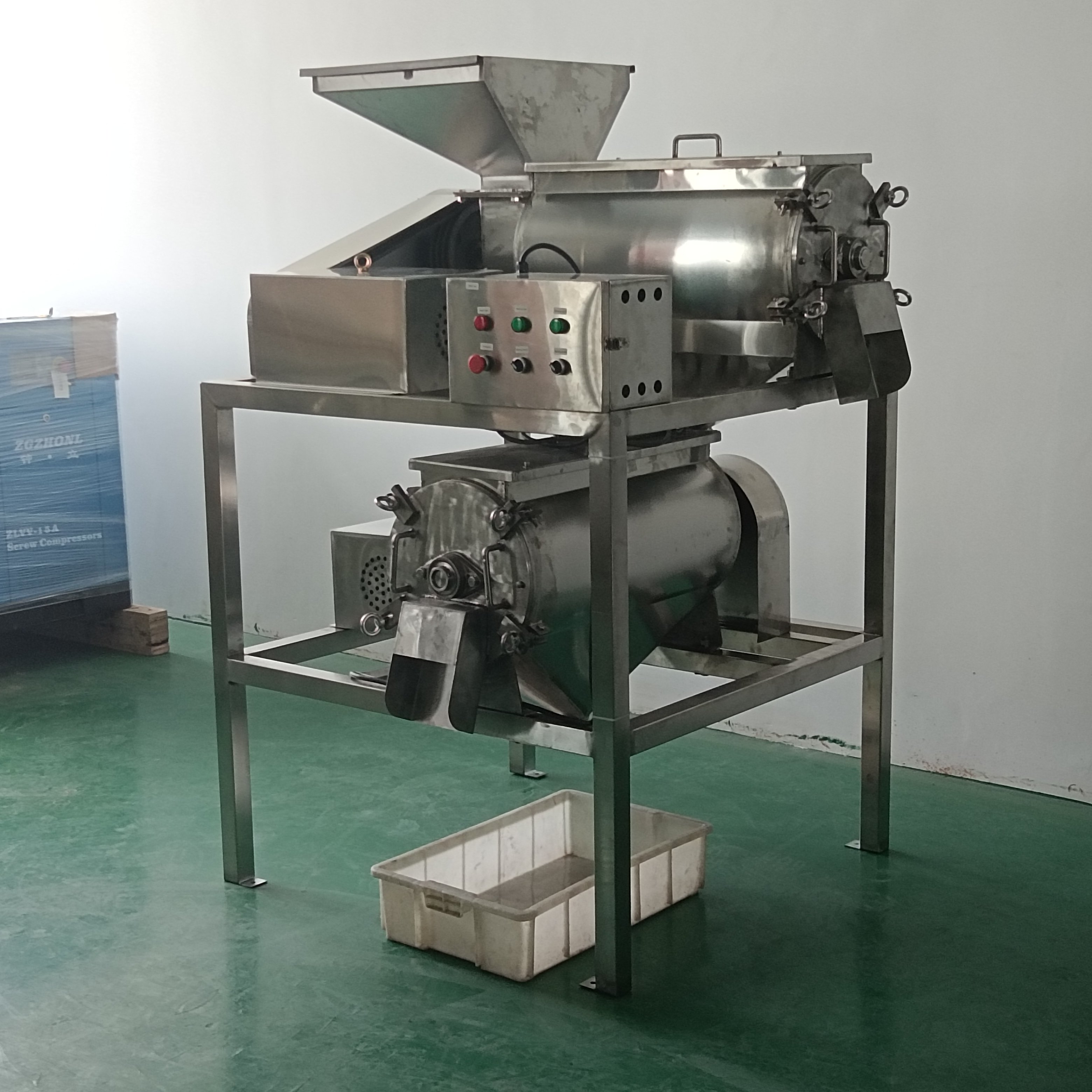 Mango Dual Channel Pulp Juicer Extractor Passion Fruit Tomato Sauce Making Machine For Sale