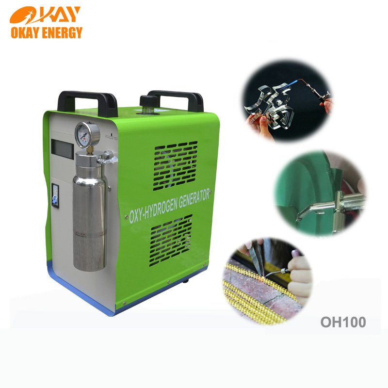 Small portable mini oxyhydrogen gas laser welding machine jewelry