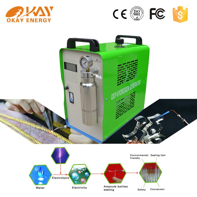 Small portable mini oxyhydrogen gas laser welding machine jewelry