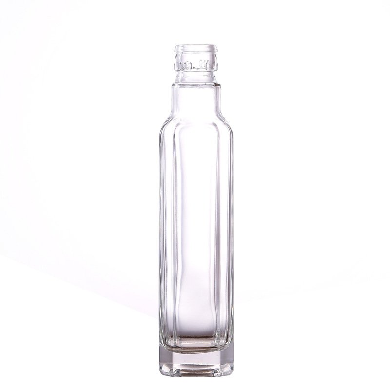 Mini glass liquor bottles 50ml customise wine glass bottle 2.5oz glass bottles with screw caps