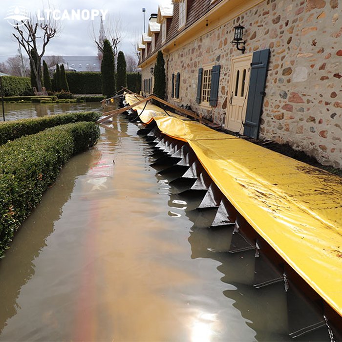 Litong Around House Use Flood Control Self-rising water Gate Flood Barrier