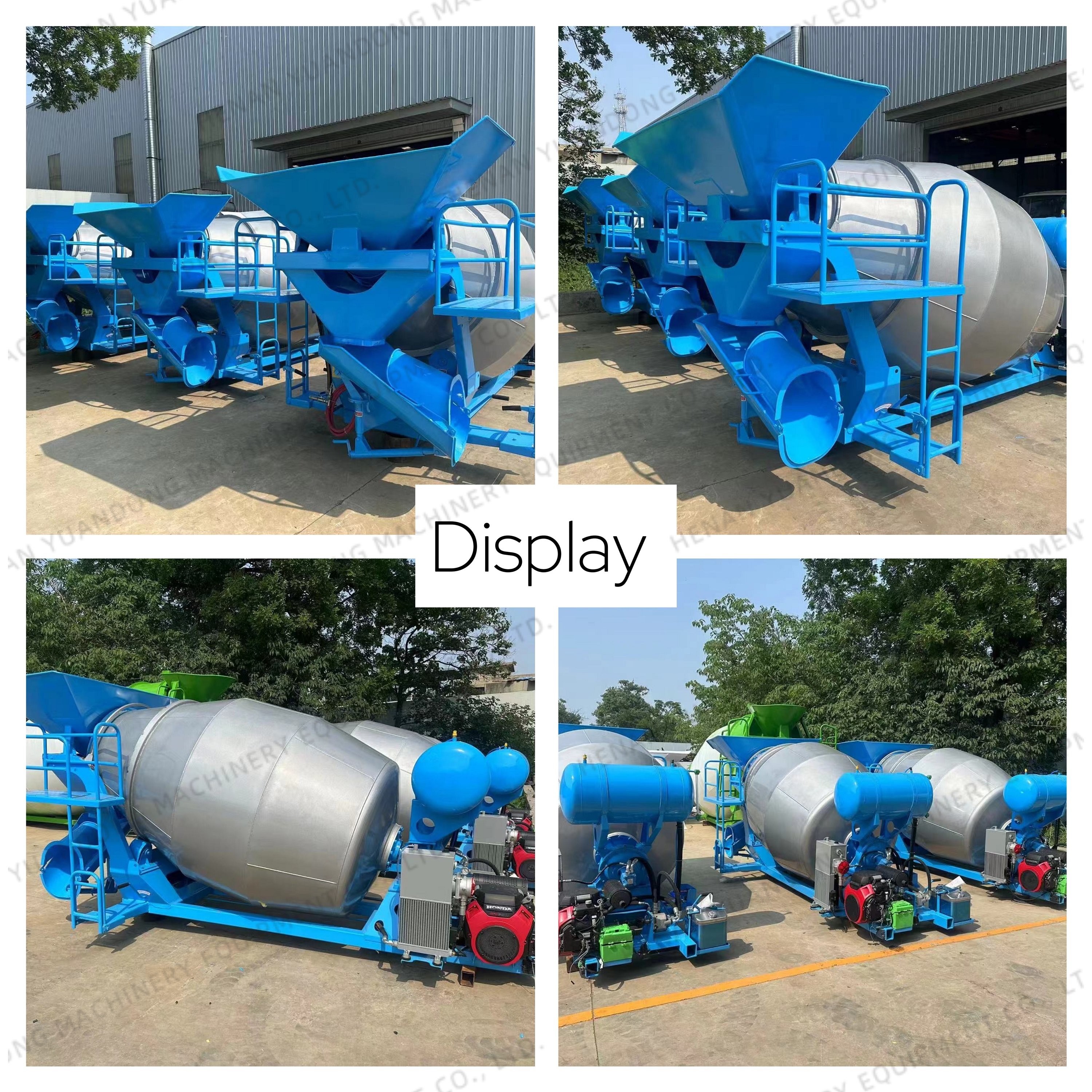 Construction Equipment Concrete Mixer Tank Self Loading Mobile Concrete Mixer Truck For Sale