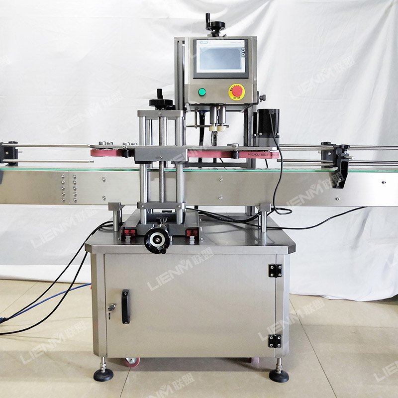 Factory Customized 4 Head Piston Line Bottling Machine Filling Capping Machine Bottle Taking Perfume Oil Refill Machine