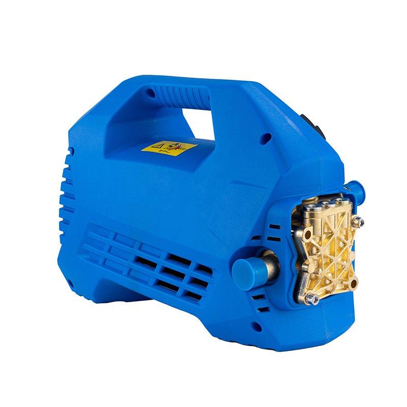 1800 Watts 150 Bars 8L/ Min Water Flow Rate,6 M Outlet Hose Cleaning Washer High Pressure Pump Machine