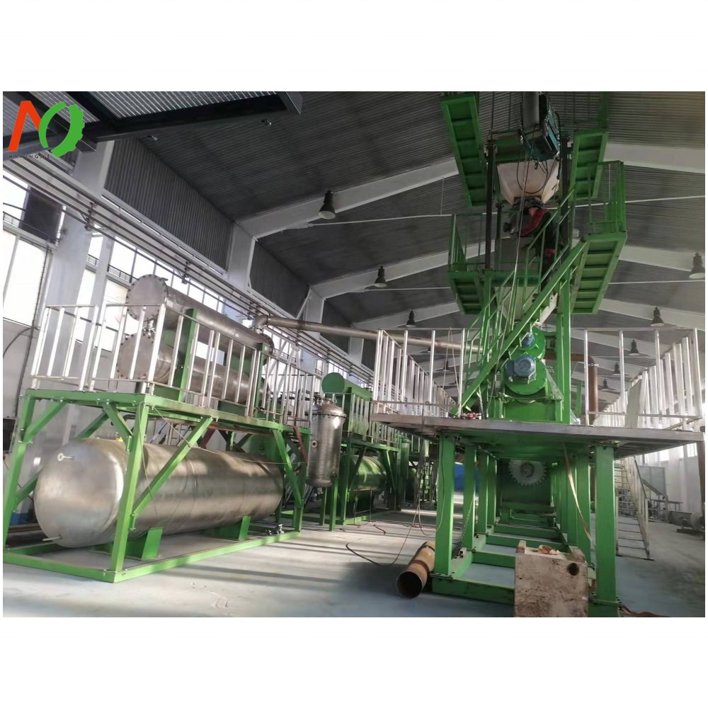 20 Ton Tire Pyrolysis Machine In China Automatic Pilot Plastic Pyrolysis Plant