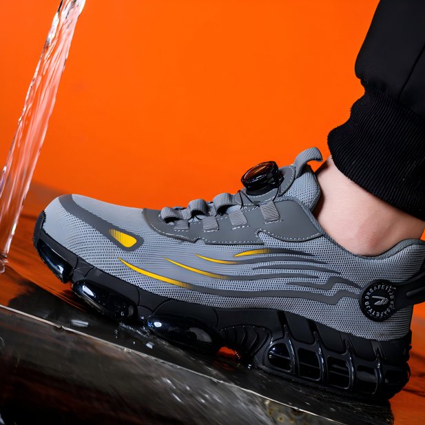 Shoes Anti-smashing Anti-piercing Safety Shoes Wear-resistant Anti-skid sports safety shoes for men