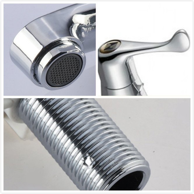 High Quality Modern Mixing Kitchen Faucets ABS Green Plastic Safe Secure Deck Mounted Single Handle Ceramic China Manufactured