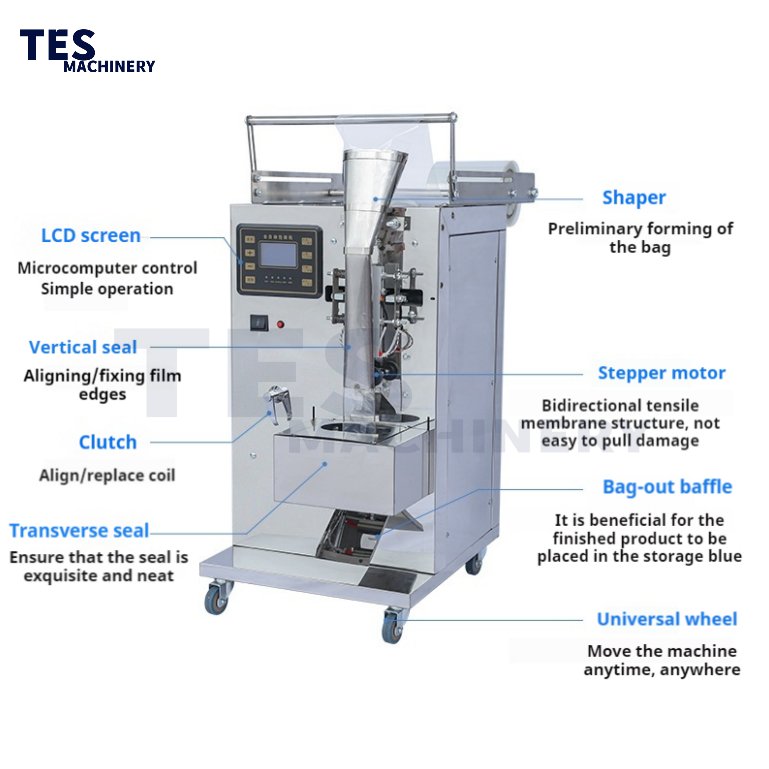 Automatic Plastic bag film sachet ice cream beverage lolly popsicle pure water sachets liquid filling packing making machine