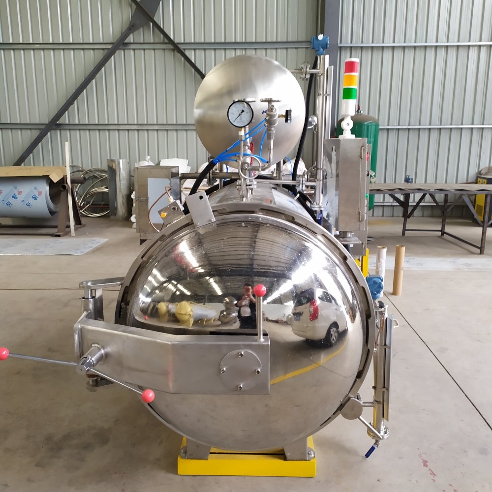 600 Food and Beverage Sterilization Fully Automatic Double-Layer Water Bath Retort Machine