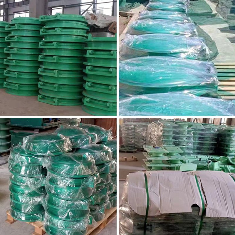 Industrial Fish pond Water Drain Fiberglass Back Check-Stop Frp Flap Gate Valve