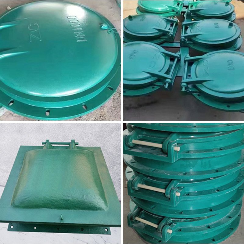 Industrial Fish pond Water Drain Fiberglass Back Check-Stop Frp Flap Gate Valve