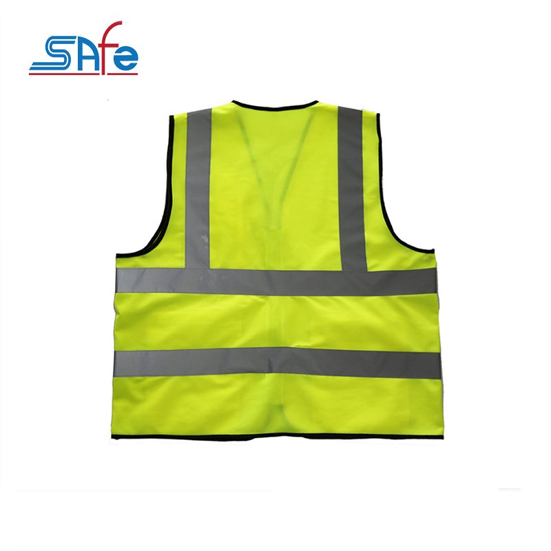 Fashional Design high visibility adjustable safety vest For Construction reflective vest