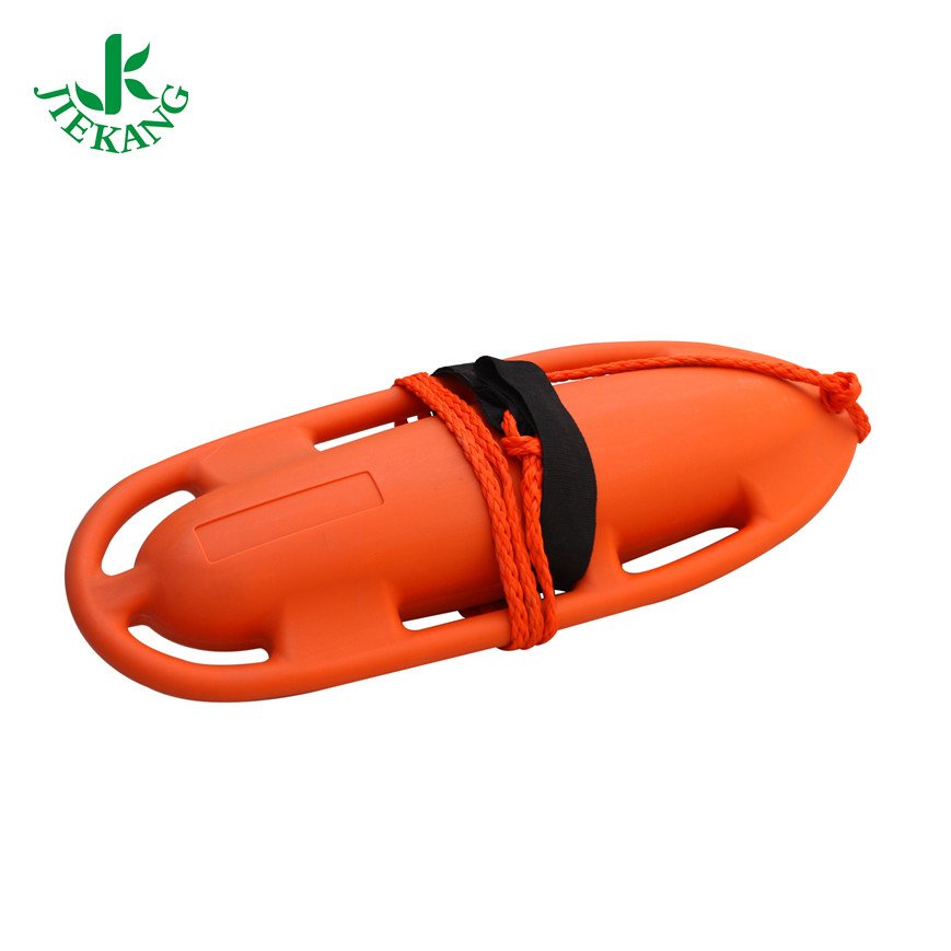 Water Safety Lifesaving Plastic Floating Swimming Buoy Torpedo Lifebuoy Rescue Can