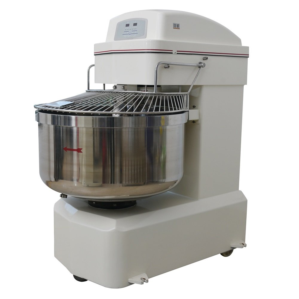 Factory Direct Sale Auto 50kg Flour Capacity Bakery Machine Commercial Spiral Dough Mixer